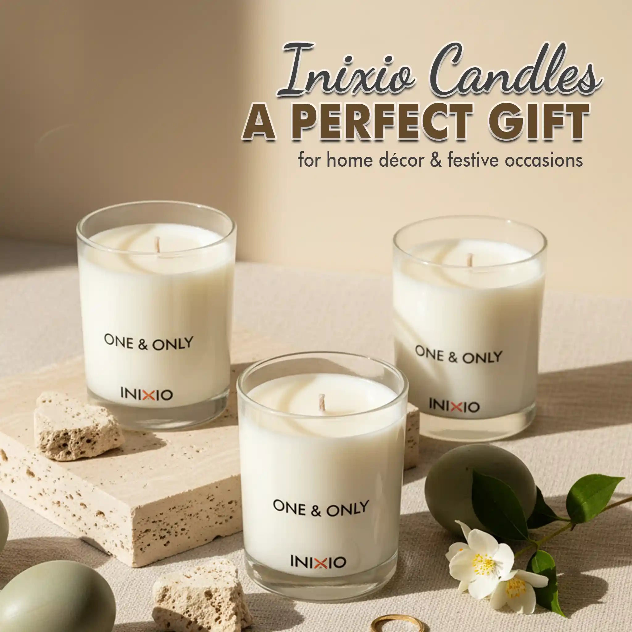 Inixio candle perfect gift choice for home decor lovers
